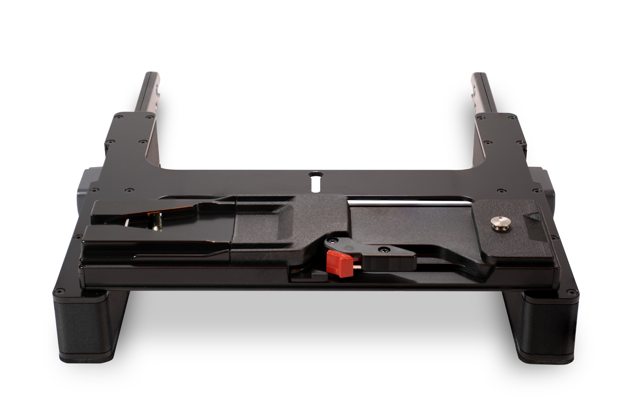Angled studio view of The Gearseat with VCT-14 quick release plate