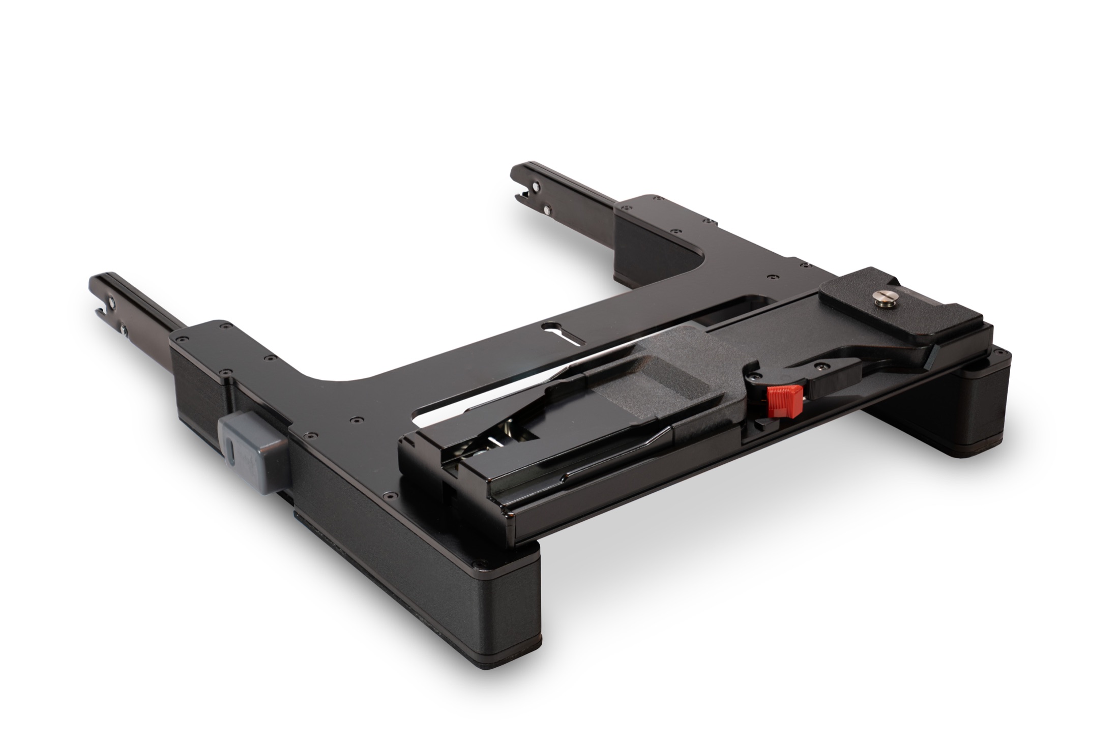 Side studio view of The Gearseat with VCT-14 quick release plate